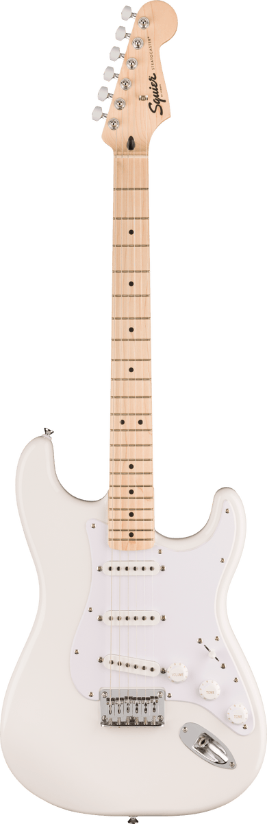 Squier Sonic Stratocaster HT Arctic White – The Guitar Centre
