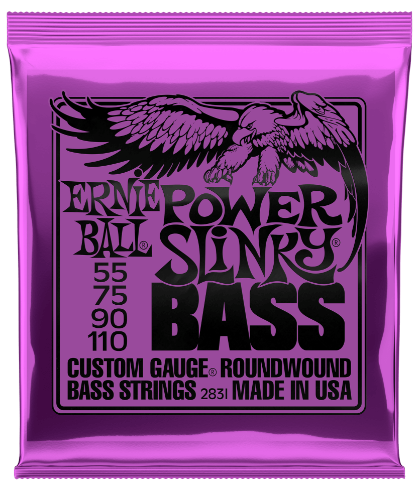 Ernie Ball Power Slinky Bass .055.110 The Guitar Centre
