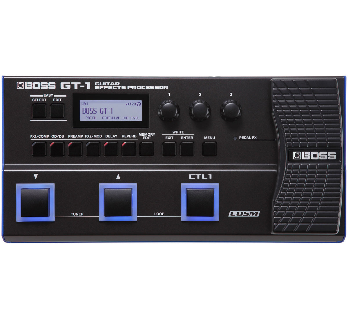 Boss GT-1 Guitar Multiple Effects – The Guitar Centre