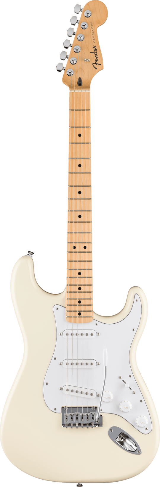 Fender Standard Stratocaster Maple Fingerboard Olympic White 