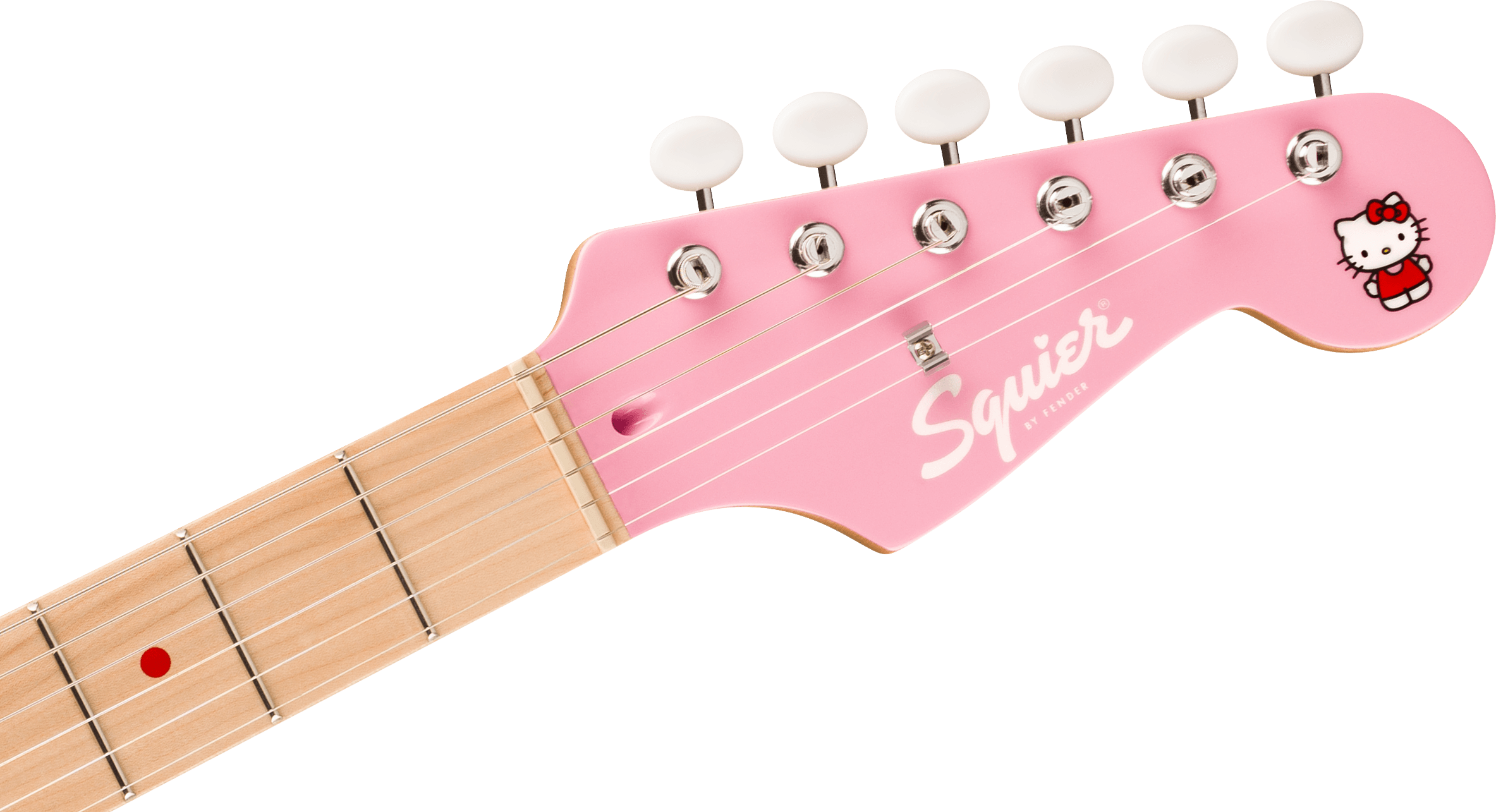 Squier Limited Edition Hello Kitty Stratocaster Pink – The Guitar Squier Limited Edition Hello Kitty Stratocaster Pink – The Guitar