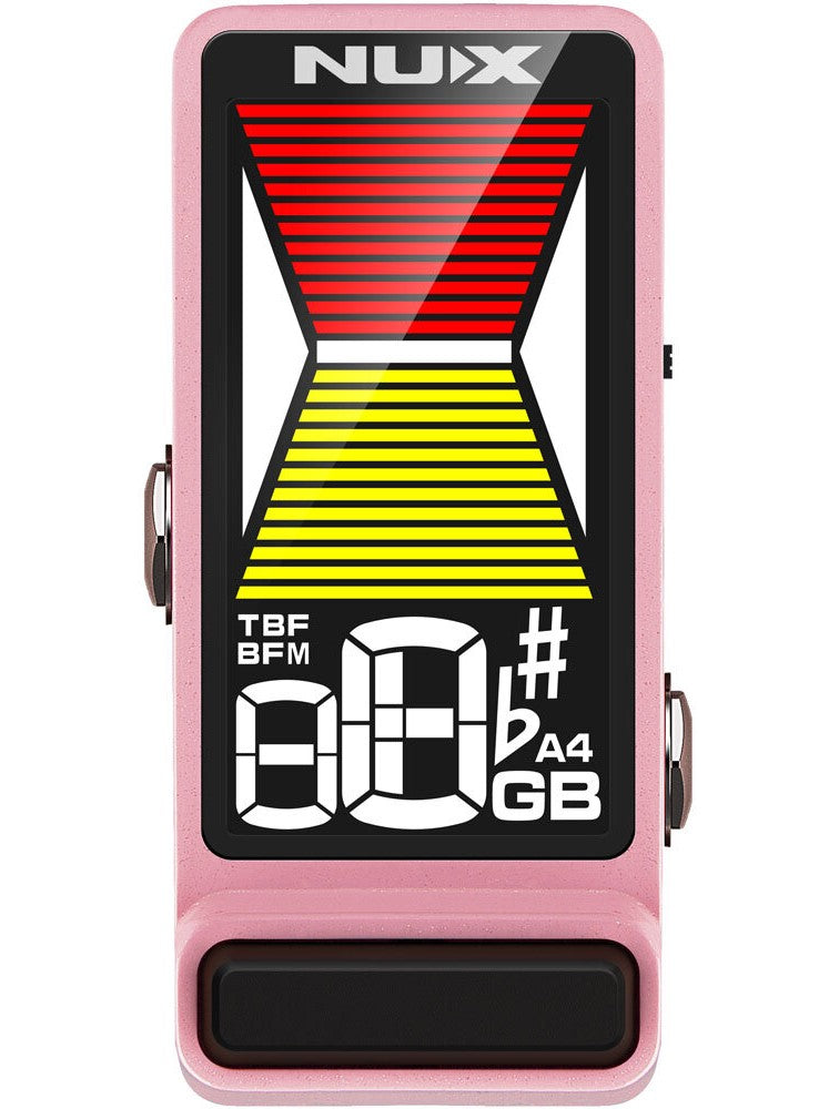 nux mini pedals Nux Mini Core Series MKII "Flow Tune" Mini Tuner Pedal in Pink