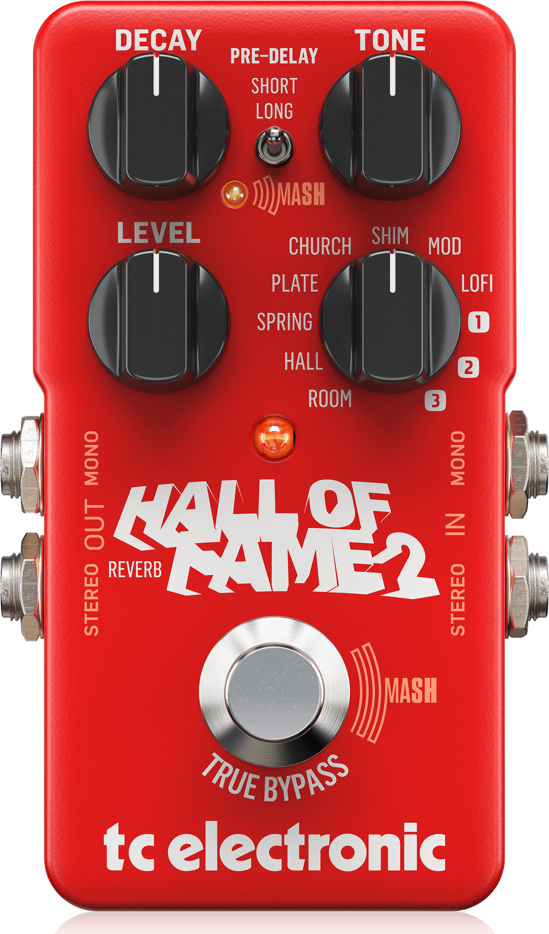 tc electronic effects pedals TC Electronic Hall of Fame 2 Reverb Pedal – The Guitar Centre