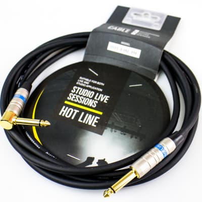 Hot Line Instrument HotLine Instrument Cable 3 Metres (10ft) Angled – The Guitar Centre